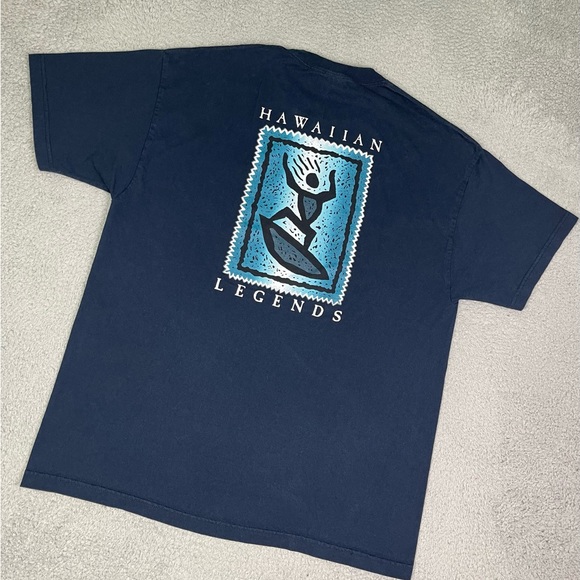 Vintage Hawaii surfing T-shirt - Picture 1 of 4